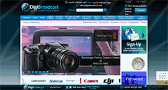Desktop Screenshot of digibroadcast.com
